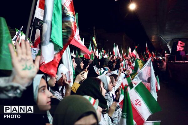 مراسم جشن «دختران جان فدای ایران» 