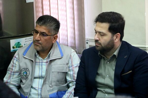 جلسه هماهنگی مانور زلزله در مدرسه مقصودلو سرخنکلا 