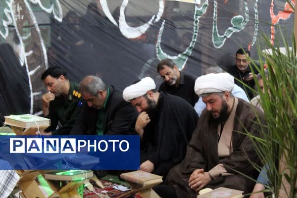 ادای احترام به حماسه‌سازان مقاومت؛ مراسم چهلم شهدای جنگ ۱۲ روزه در ملکان