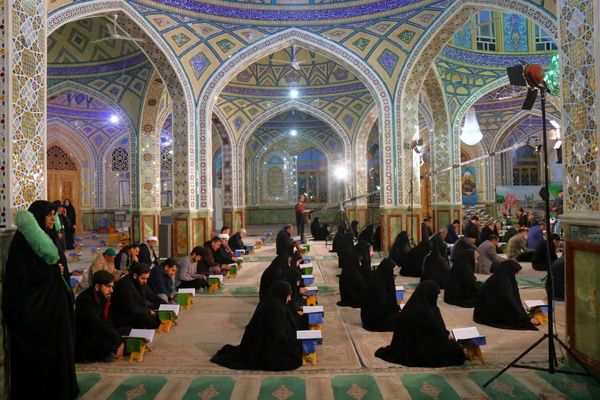 آیین ملی جزءخوانی قرآن کریم در آستان مقدس حضرت محمدهلال بن علی (ع)
