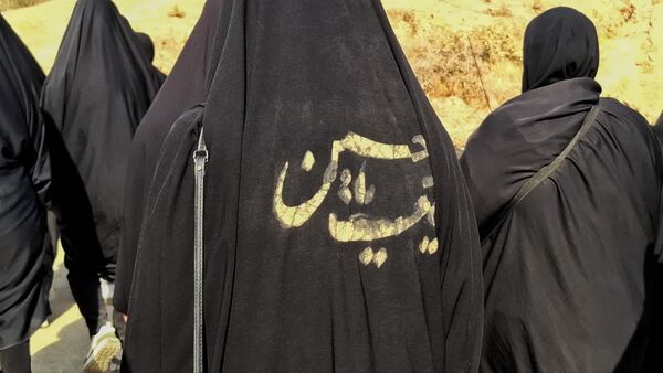 حس و حال دختران دانش‌آموز قم در اردوی راهیان نور