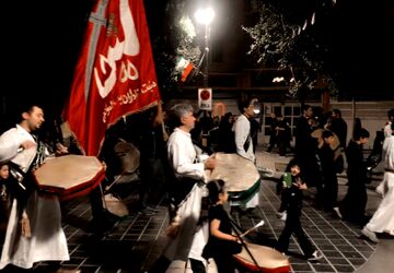 شب تاسوعای حسینی در شهرری