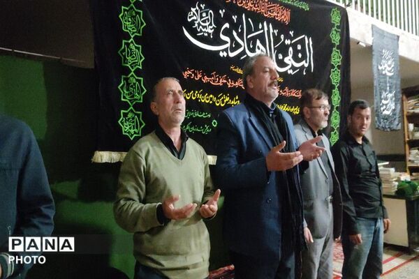 مراسم احیا و عزاداری شب اول قدر در شهر بار نیشابور  