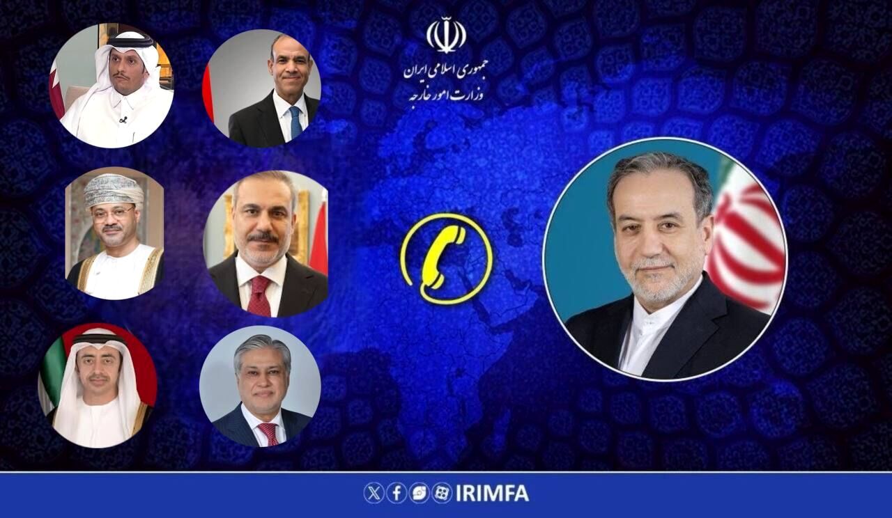 تاکید وزرای خارجه ایران و شش کشور عربی-اسلامی بر ضرورت مدیریت مسئولانه شرایط منطقه
