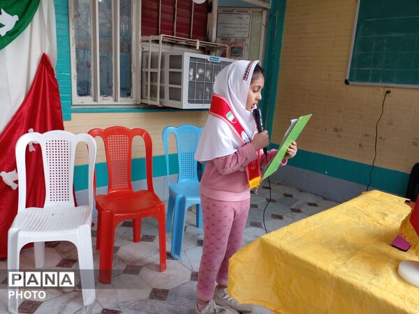 صبحی پرشور و نشاط در مدرسه غیردولتی مریم با اجرای گروه پیشتازان