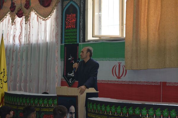 برگزاری مراسم سوگواره احلی من العسل در هنرستان مجتمع فنی تهران بهارستان ۲