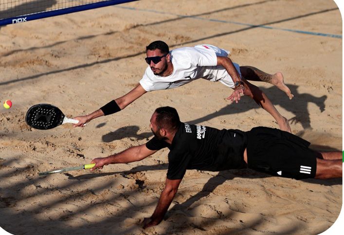 قهرمانی تنیسورهای ایران در رقابت‌های بین‌المللی ساحلی