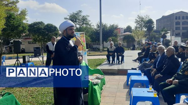 افتتاح چایخانه حضرت رضا(ع) در شهرستان تالش