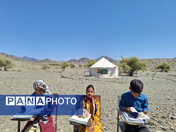 زنگ مهر در مدارس عشایری سراسر استان کرمان