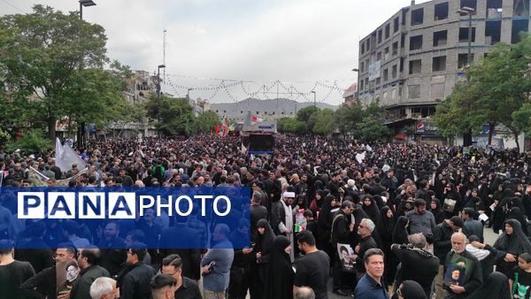  تشییع شهدای خدمت در مشهد مقدس