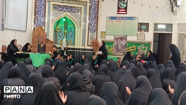 نهمین شب محرم در زینبیه دهستان بزرگ رزق‌آباد