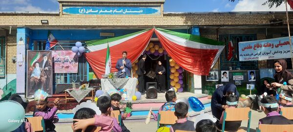 جشن شکوفه‌ها در مدارس سملقان