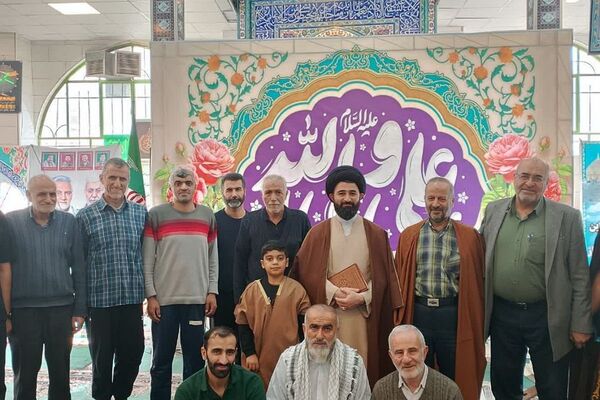  حضور رئیس آموزش‌و‌پرورش فیروزکوه در اعتکاف