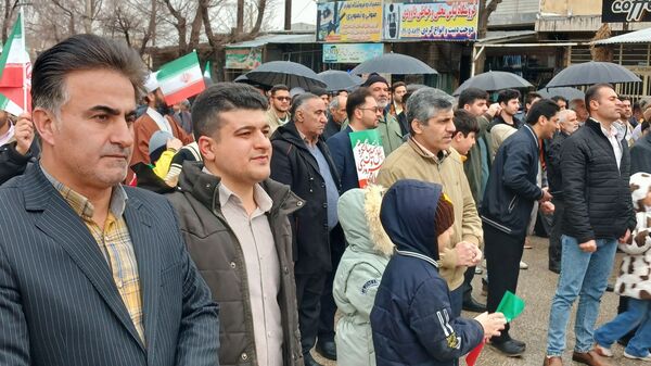 راهپیمایی ۲۲ بهمن در شهرستان فارسان