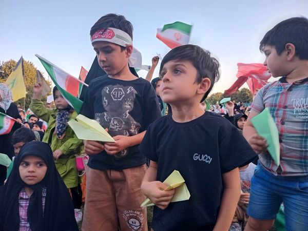 اجتماع بزرگ کودک و نوجوانان در پارک ملت مشهد مقدس