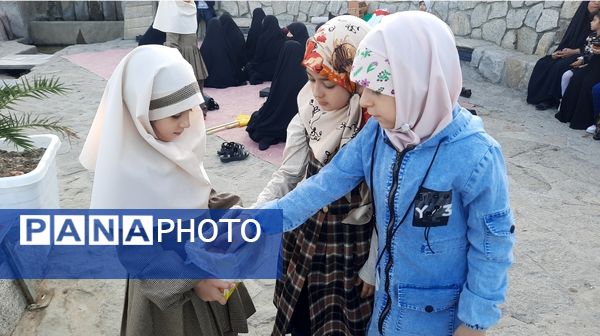 مراسم عطر افشانی مزار شهدای گمنام حبل نور کوهسنگی مشهد مقدس