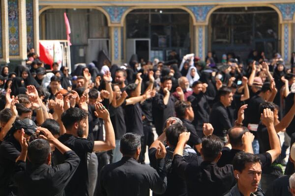  مراسم عزاداری ظهر عاشورا در صفادشت