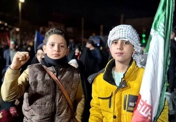 طنین فریاد اقتدار و همبستگی در قلب فردیس