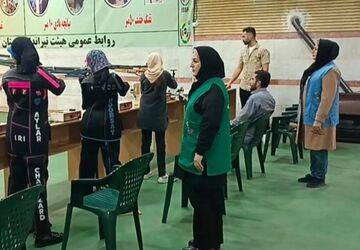 ششمین مرحله مسابقات آزاد تیراندازی قهرمانی استان کرمانشاه برگزار شد