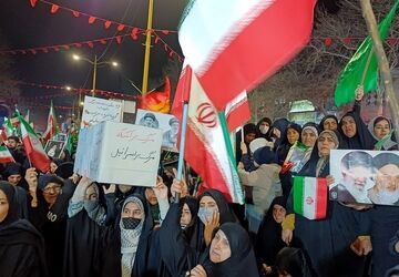 حضور چشمگیر لرستانی‌ها در خیابان انقلاب