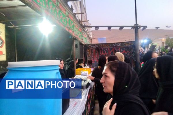 شور عزای  تاسوعای حسینی در لپویی 