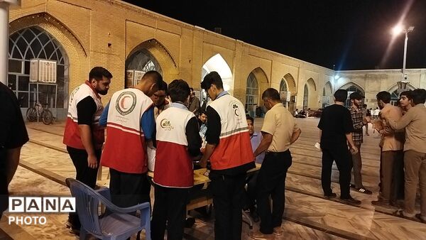 حضور جمعیت هلال احمر دراجتماعات مردمی 