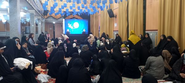 برگزاری مراسم دهه فجر در مصلی هیئت ابوالفضلی بیرجند 