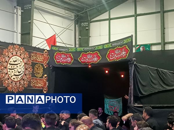 مراسم شب عاشورا در هیئت محبان ابوالفضل نیشابور 