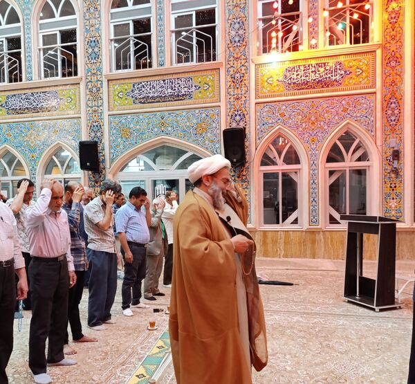 برگزاری مراسم استغاثه به امام زمان (عج) در نیشابور