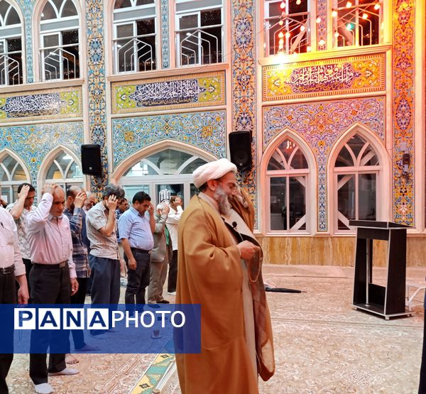 برگزاری مراسم استغاثه به امام زمان (عج) در نیشابور