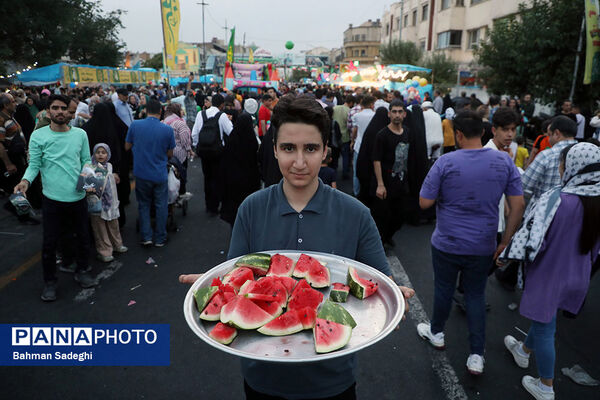 مهمونی ۱۰ کیلومتری غدیر در تهران    