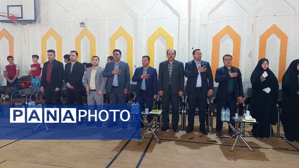 آیین افتتاحیه استانی مسابقات ورزشی درون مدرسه‌ای 