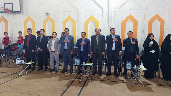 آیین افتتاحیه استانی مسابقات ورزشی درون مدرسه‌ای 