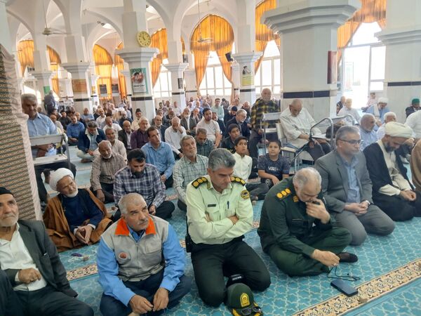 نماز عبادی سیاسی جمعه در شهرستان خلیل آباد 