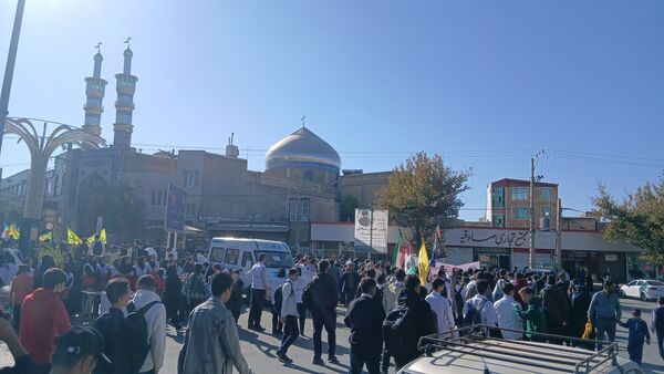 برگزاری راهپیمایی ۱۳ آبان ماه در تویسرکان