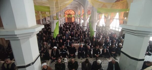 نماز عبادی و سیاسی در شهرستان خلیل آباد