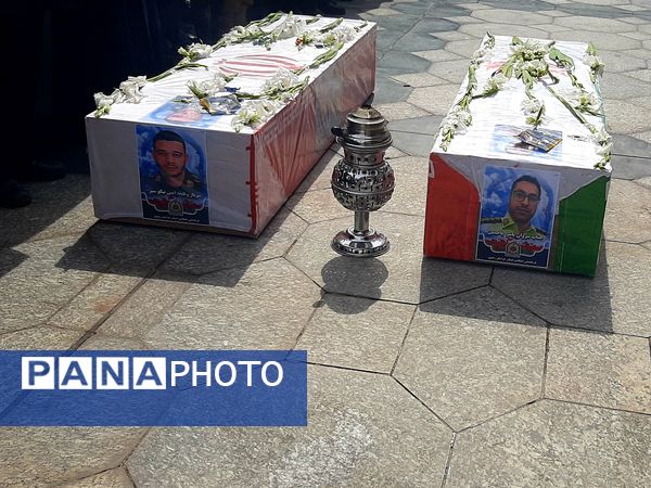 تشییع پیکر شهدای نیروی انتظامی مشهد مقدس