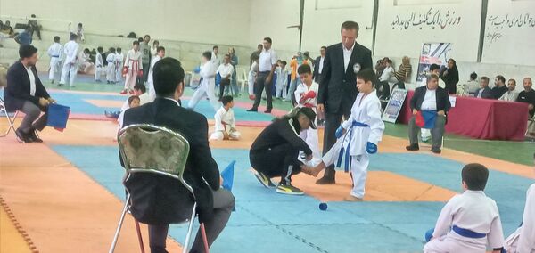 برگزاری مسابقات قهرمانی کاراته سبک شوتوکان در قائمشهر
