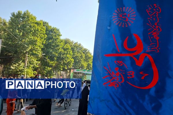 حضور پرشور مردم شهریار در راهپیمایی کیلومتری غدیر 