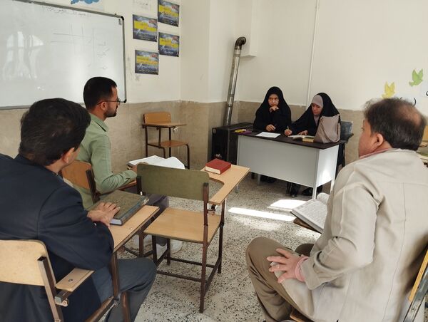 برگزاری آزمون قرآن و عترت در رشته حفظ و قرائت در آشخانه