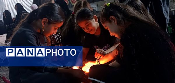 مراسم شام‌غریبان حسینی در شهرستان خانمیرزا