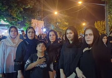 کوهدشت در سوگ شام غریبان