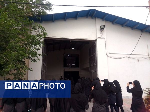 اردوی علمی‌تفریحی دانش‌آموزان دبیرستان میعاد قم در شهر کهک