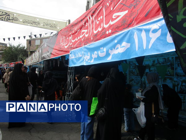 برگزاری مراسم جاماندگان اربعین حسینی در امامزاده حسن (ع) کرج 