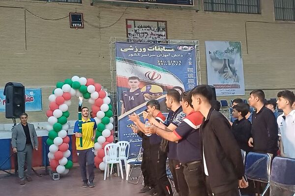 آیین افتتاحیه مسابقات کشوری ورزشی دانش‌آموز ان در رودهن