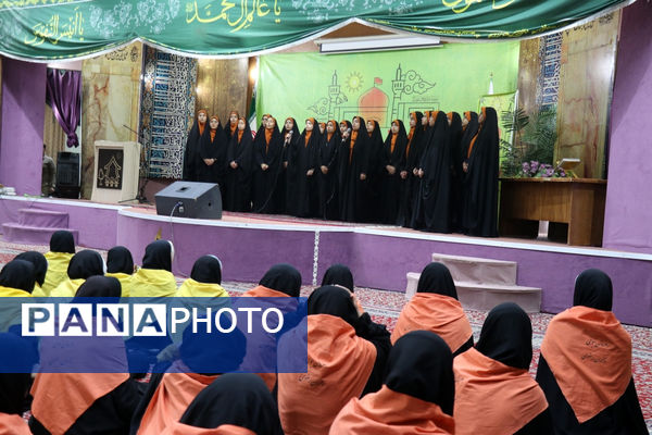 افتتاحیه اردوی دختران زیارت اولی استان خراسان رضوی 
