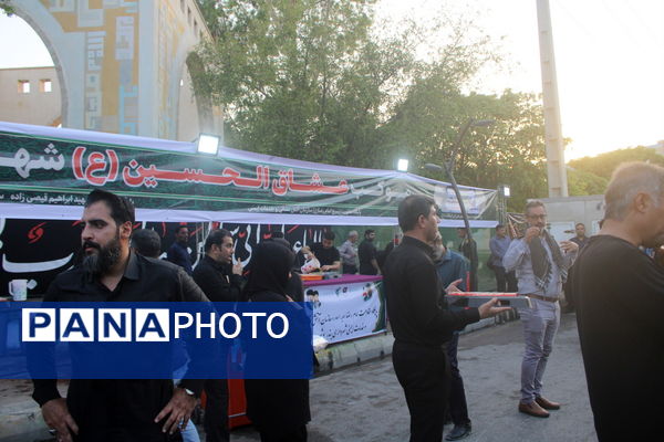 پیاده‌روی جاماندگان اربعین حسینی در بوشهر