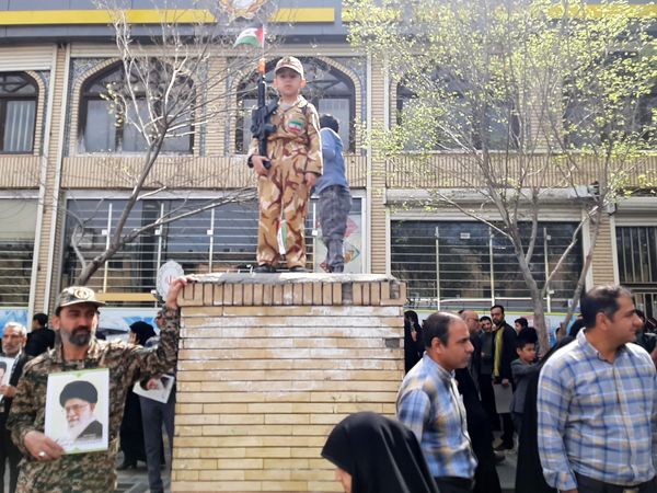 راهپیمایی روز جهانی قدس با حضور پرشور مردم مشهد