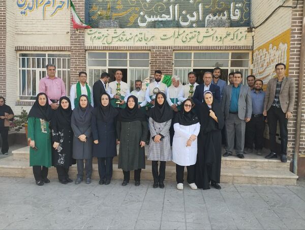 حضور خادمان حرم حرم امام رضا (ع) در دبستان حضرت قاسم‌ابن‌الحسن یزد 