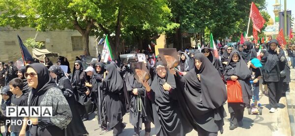 همدان میزبان عزاداران رهبر شهید ایران 
